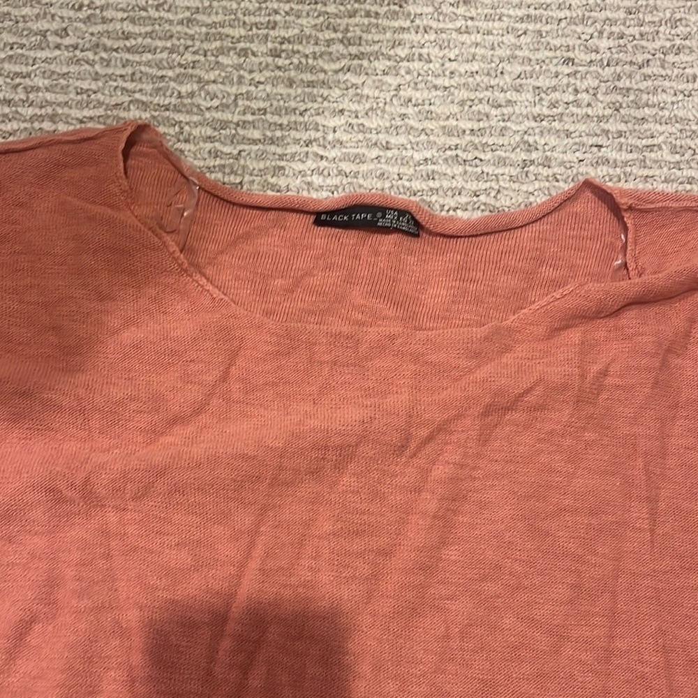 Black tape_ sweater tee - Picture 3 of 3